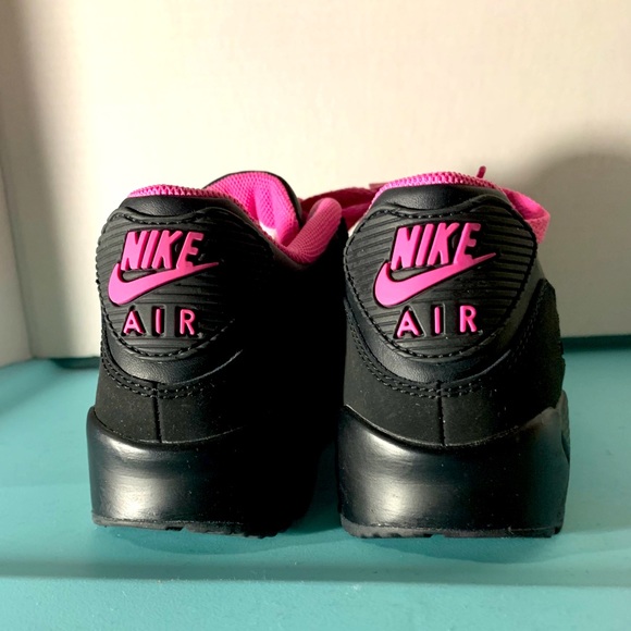 NEW VINTAGE NIKE AIR MAX RUNNING SHOES- PINK/BLK - Picture 1 of 14